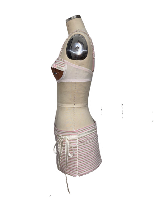 Mini Wrap and Tie Skirt